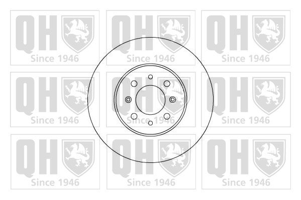 QUINTON HAZELL Тормозной диск BDC5211